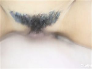 steaming point of view screwing with dark-haired sex industry star Charley chase